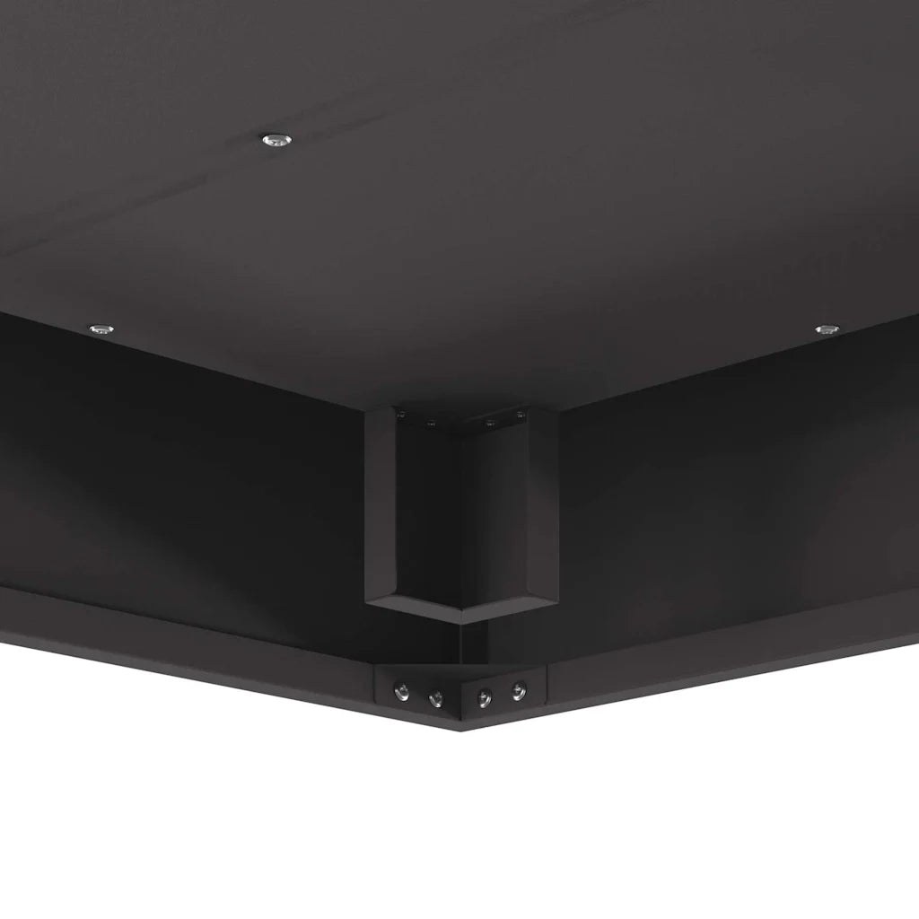 Focolare Nero 80 x 80 x 40 cm Acciaio CFW6166731