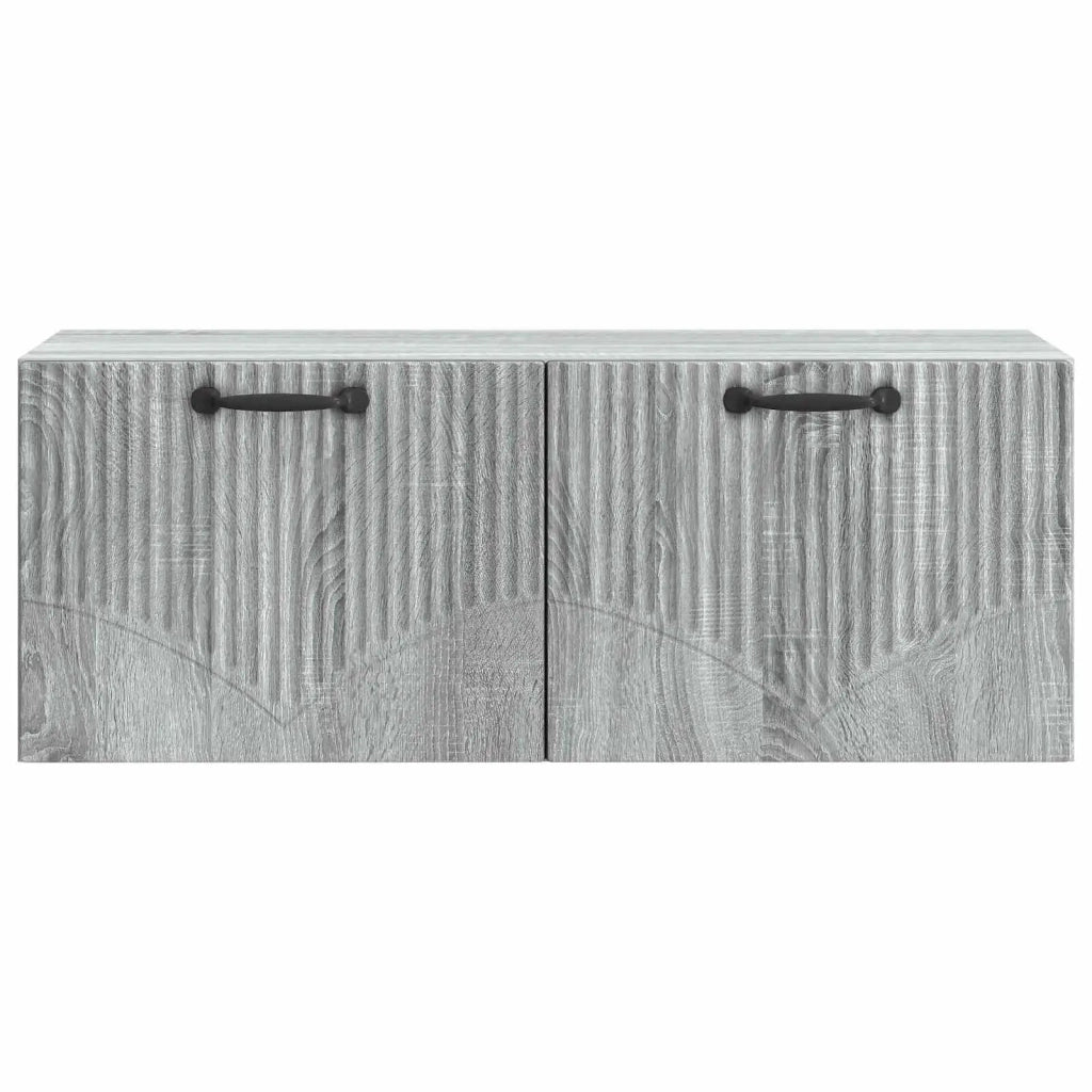Mobile Porta TV da Muro Grigio Sonoma 78,5 x 31 x 30 cm 899061