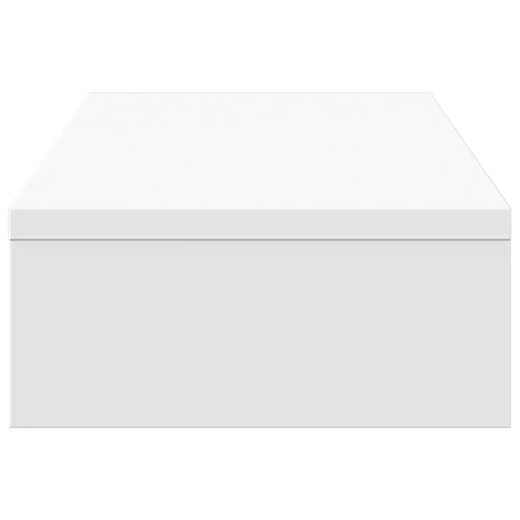 vidaXL Supporto Monitor Regolabile Bianco 60x24x10,5 cm in Truciolato