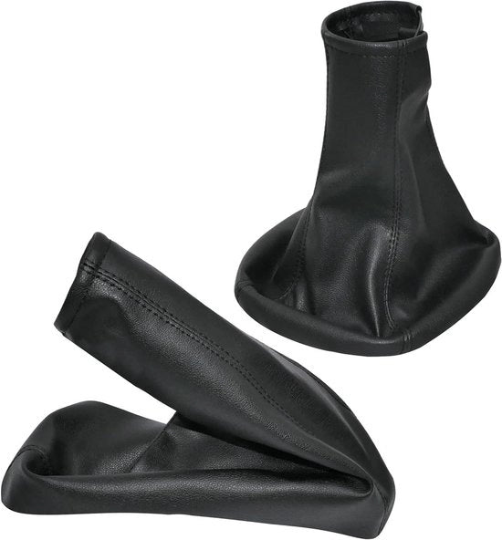 Kit di cambio e gomma di protezione per Opel Astra G 1998-2004 - Nero Pelle - Con Combinazione di Colori Pratica