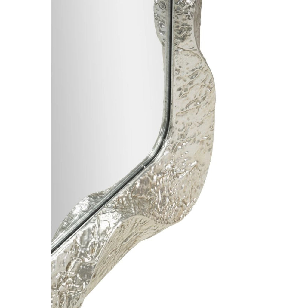 Specchio con Cornice VKH777, Argento, Metallo, 61x6,5x160 cm
