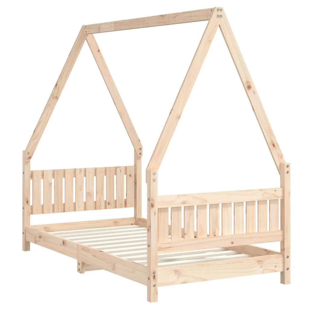 Giroletto per Bambini | Letto Infantile | Lettino 80x160 cm in Legno Massello di Pino