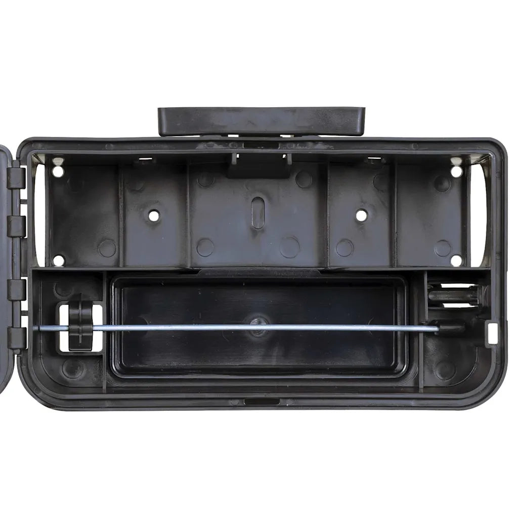 Trappole per Topi 12 pz Nere 22x12,5x7,5 cm CFW2024932