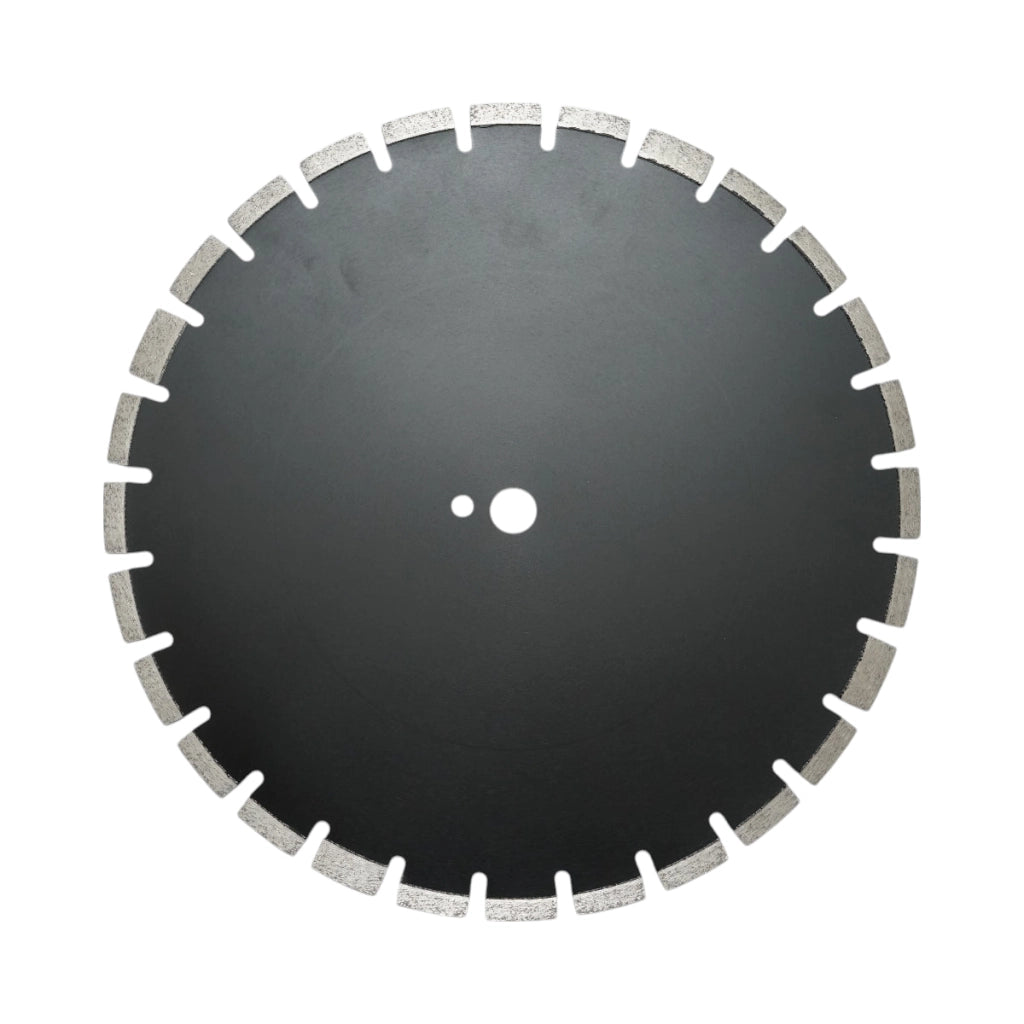 Disco diamantato segmentato 450x25,4 mm, segmento A40 12 mm per asfalto, calcestruzzo fresco Breckner Germany
