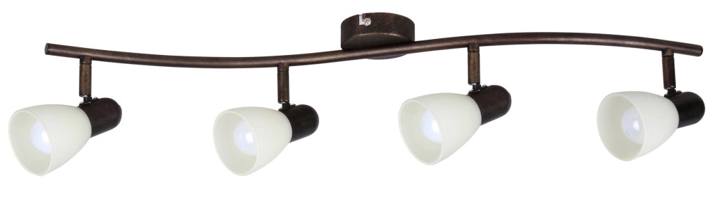 Barra luminosa Soma Rabalux bronzo antico crema 4xE14