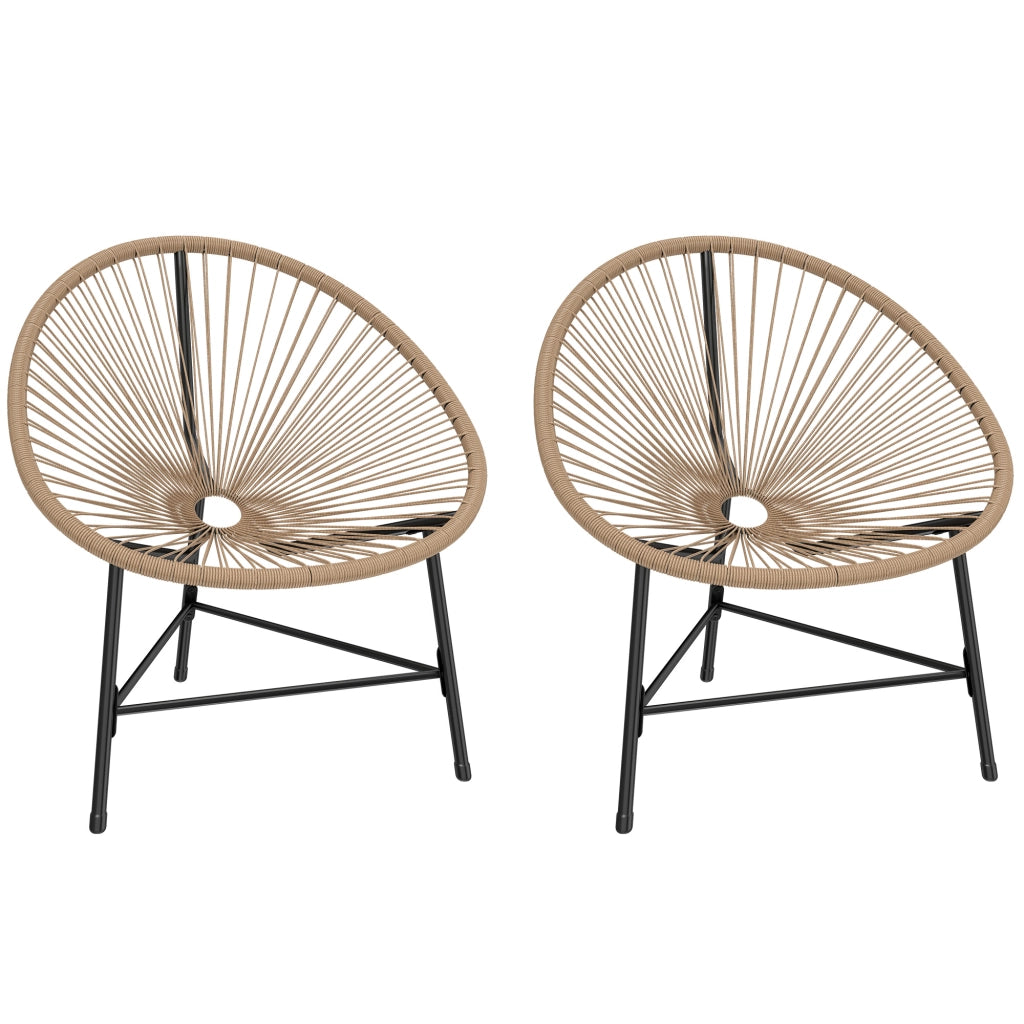 Poltrona da giardino Acapulco ¨C zephmum ¨C 72x68x81 cm