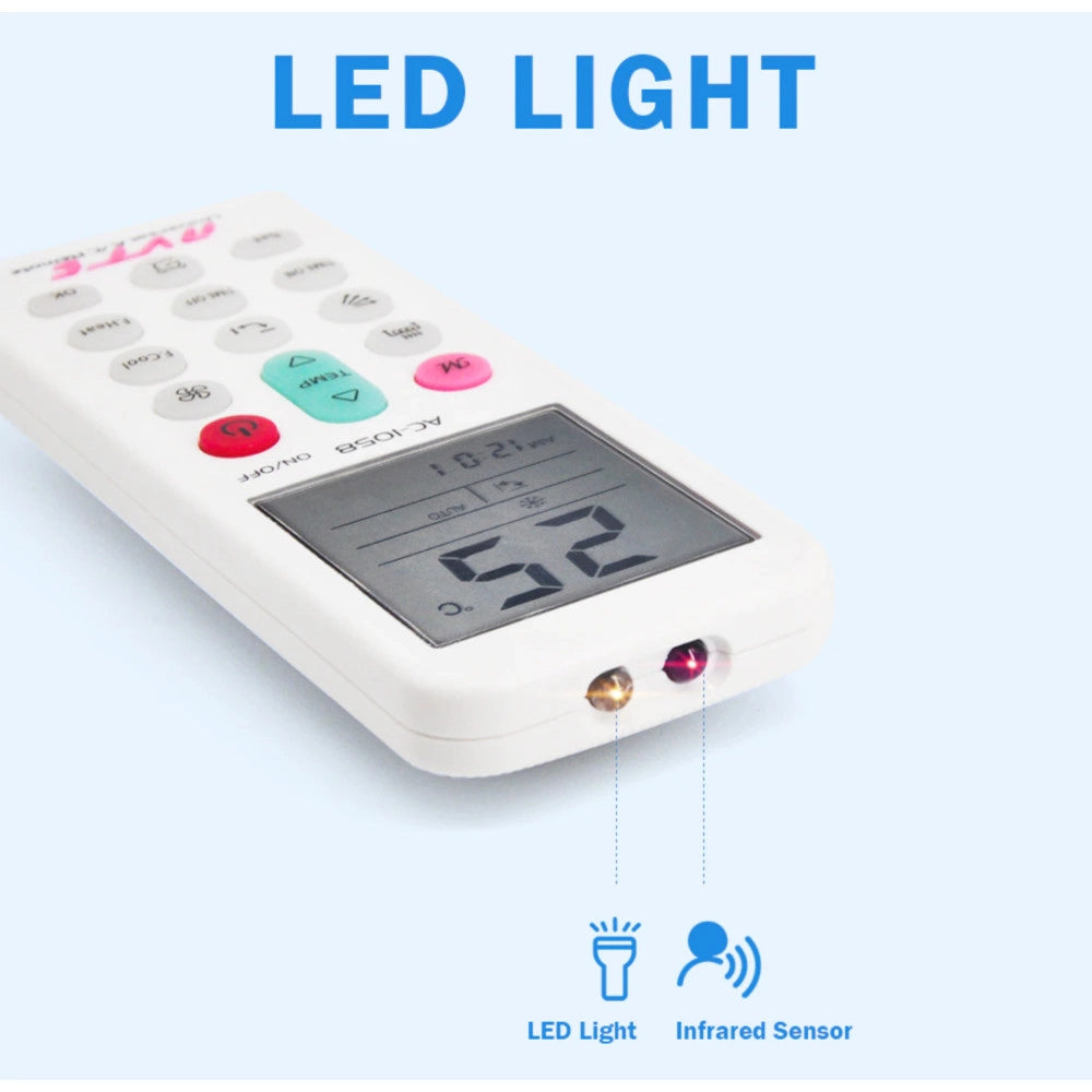 Trade Shop - Telecomando Universale Sostitutivo Condizionatore D'aria Climatizzatore Q-yk1058 -