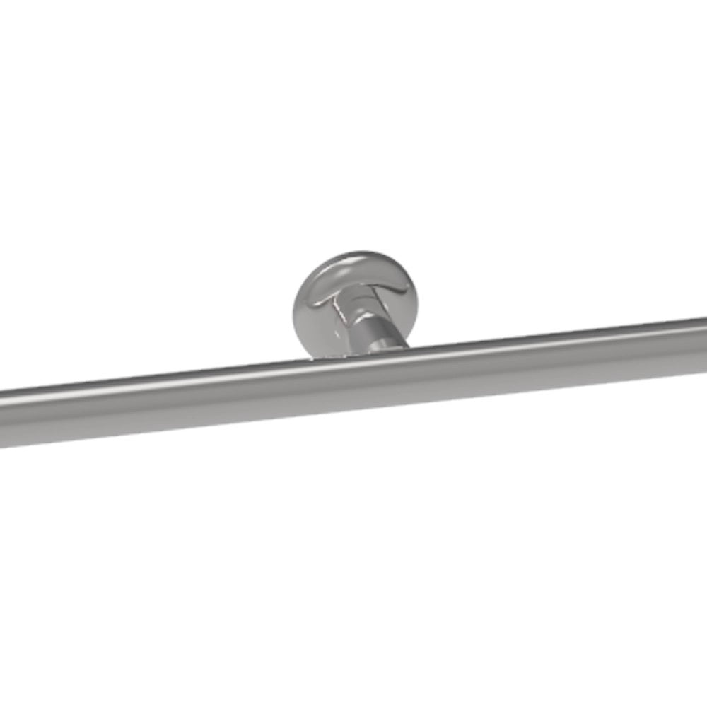 Maniglione di sicurezza cm.150 inox lucido bagni disabili