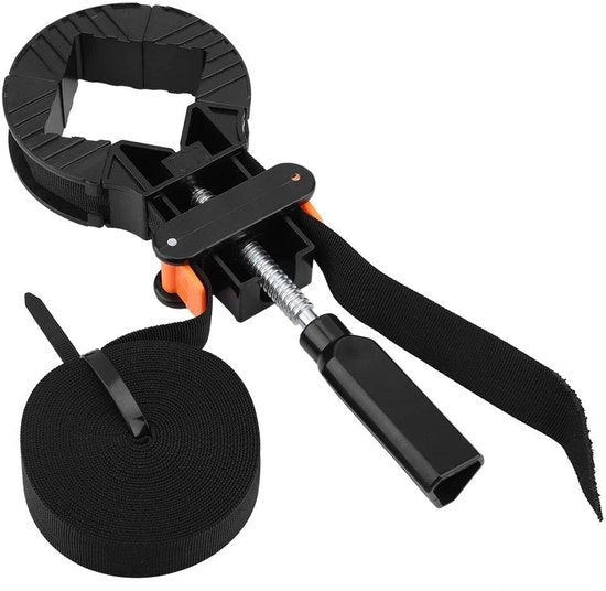 Sostegno fotografico flessibile - Regolabile - Attrezzo per lavorazione del legno - Materiale Nylon/ABS - Lunghezza totale 6 m - Peso 400 g - Chiave a molla