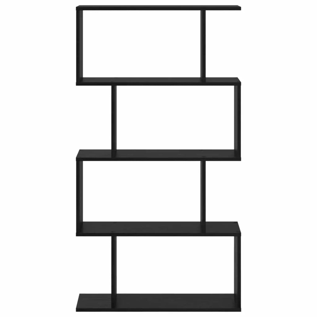Armadio per Libri Rovere Nero 70 x 24 x 129 cm 879670