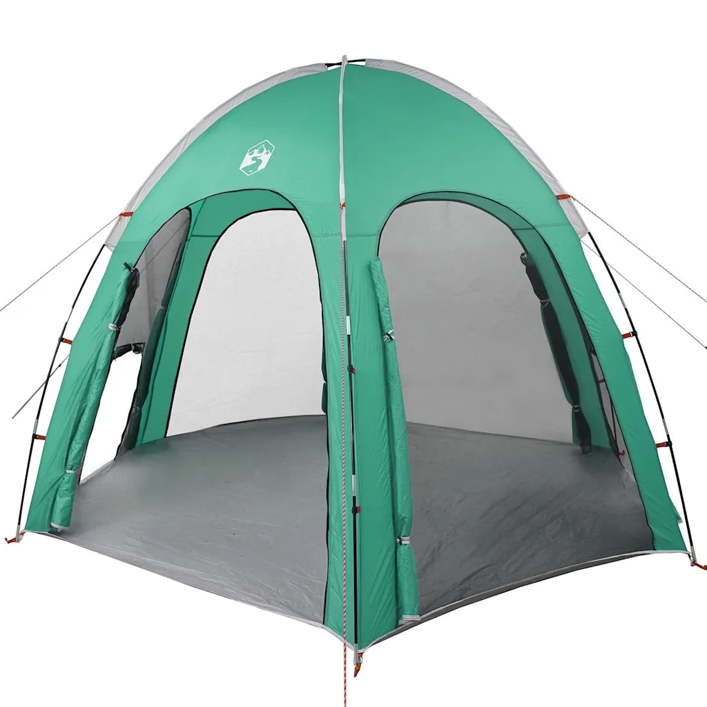 Tenda da Piscina con tetto Verde Mare 366 x 305 x 231 cm 4100653