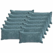 Federa 12 pcs HOUTEN Blu 40 x 80 cm Tessuto Chenille 918234