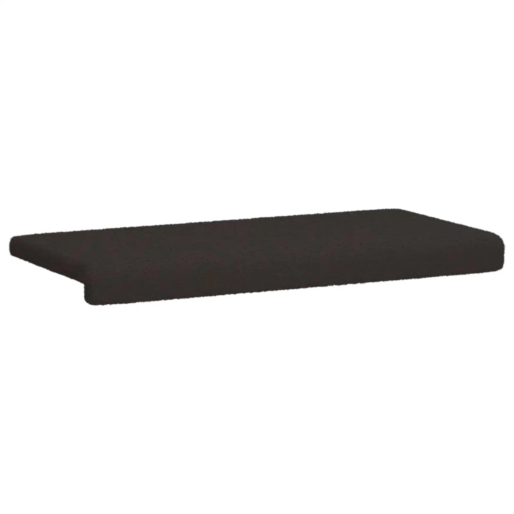 Cuscino per panchina Tessuto Sherpa Nero Profondità 35 cm 42043307