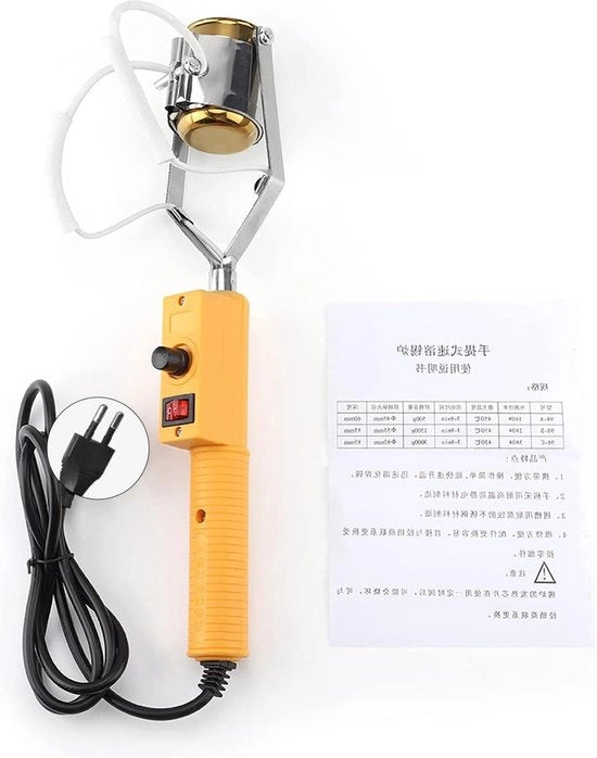 Solderatrice portatile 180/280 W - temperatura 100-450°C - regolabile - apparecchio elettronico.