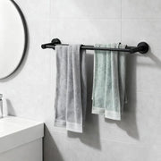 Supporto per asciugamani in acciaio inossidabile 304 - 2 stanghe retrattili - per bagno e cucina - igienico - resistente alla corrosione - asciugamani appesi