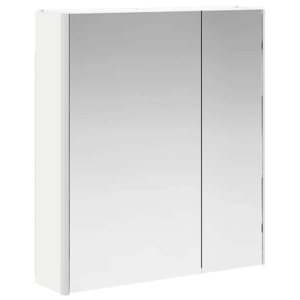 Mobiletto per specchio da bagno Bianco 63,5 x 15,5 x 70 cm 889239