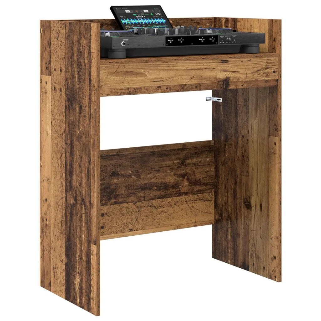Tavolo DJ Legno antico 82 x 45 x 102 cm Legno ingegnerizzato 8006754