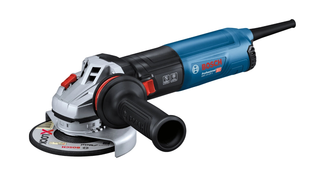 SMERIGLIATRICE BOSCH 1400W CON REGOLAZIONE DEI GIRI GWS 14-125 S