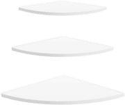 Pannelli di supporto per muro - 3 pezzi - Pannelli di sostegno per parete - Mobile per archiviazione - Decorazione per ufficio - PVC - Massimo 5 kg di capacità di carico