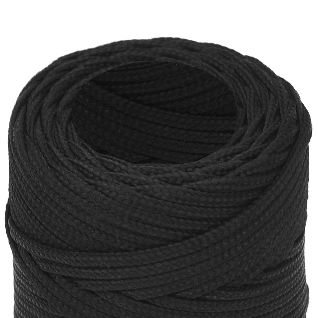 Corda multiuso 2 mm 500 m Nero PP 27 kg Carico massimo 3473230