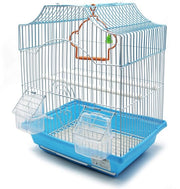 Voliere per Uccelli con Mangiatoia e Sedili per Riposo 30 x 23 x 39 cm Colore Variabile BPS-1187