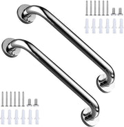 Manico di Acciaio Inossidabile per la Sicurezza nella Doccia - Maniglia Antiscivolo per la Sicurezza - Maniglia per la Sicurezza in Acciaio Inossidabile - 40cm