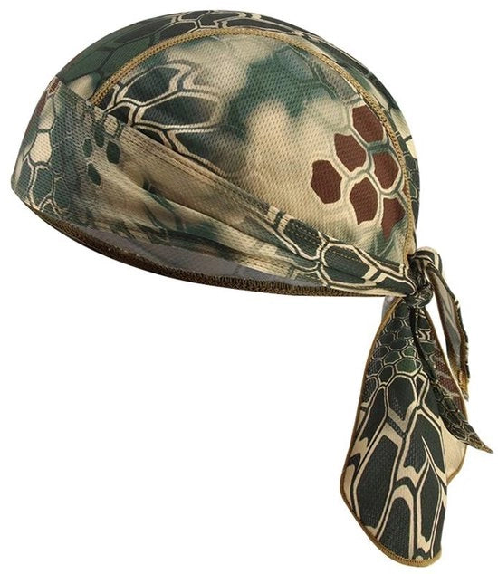 Cappello da testa ad alta tecnologia - Bandana/Fietsbandana - Unisex - Rapido assorbimento - Adatto per tutte le stagioni