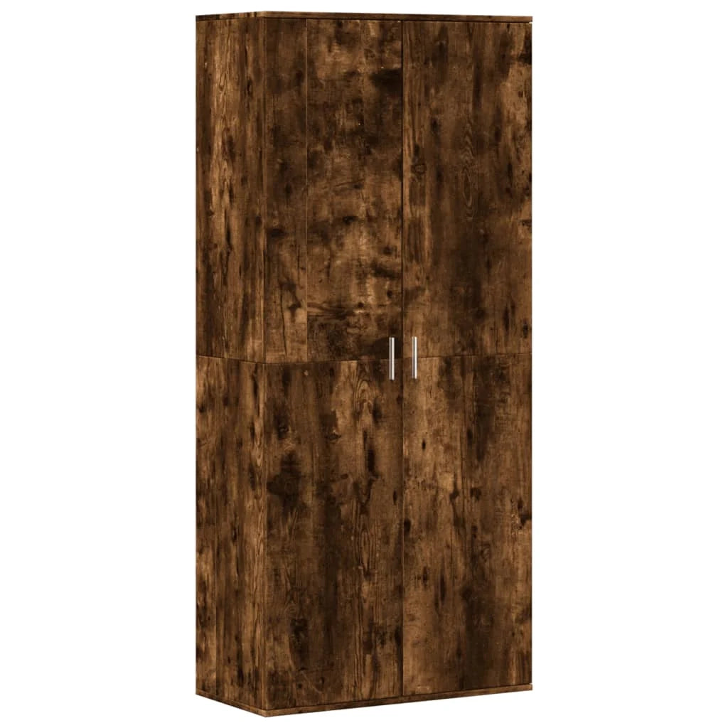Scarpiera mobile contenitore per scarpe mobile per ingresso/corridoio/soggiorno 80 x 39 x 178 cm legno ingegnerizzato marrone 02_0021597