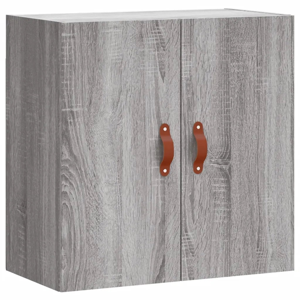 Armadietto a Muro | Mobile Pensile Grigio Sonoma 60x31x60 cm in Legno Multistrato
