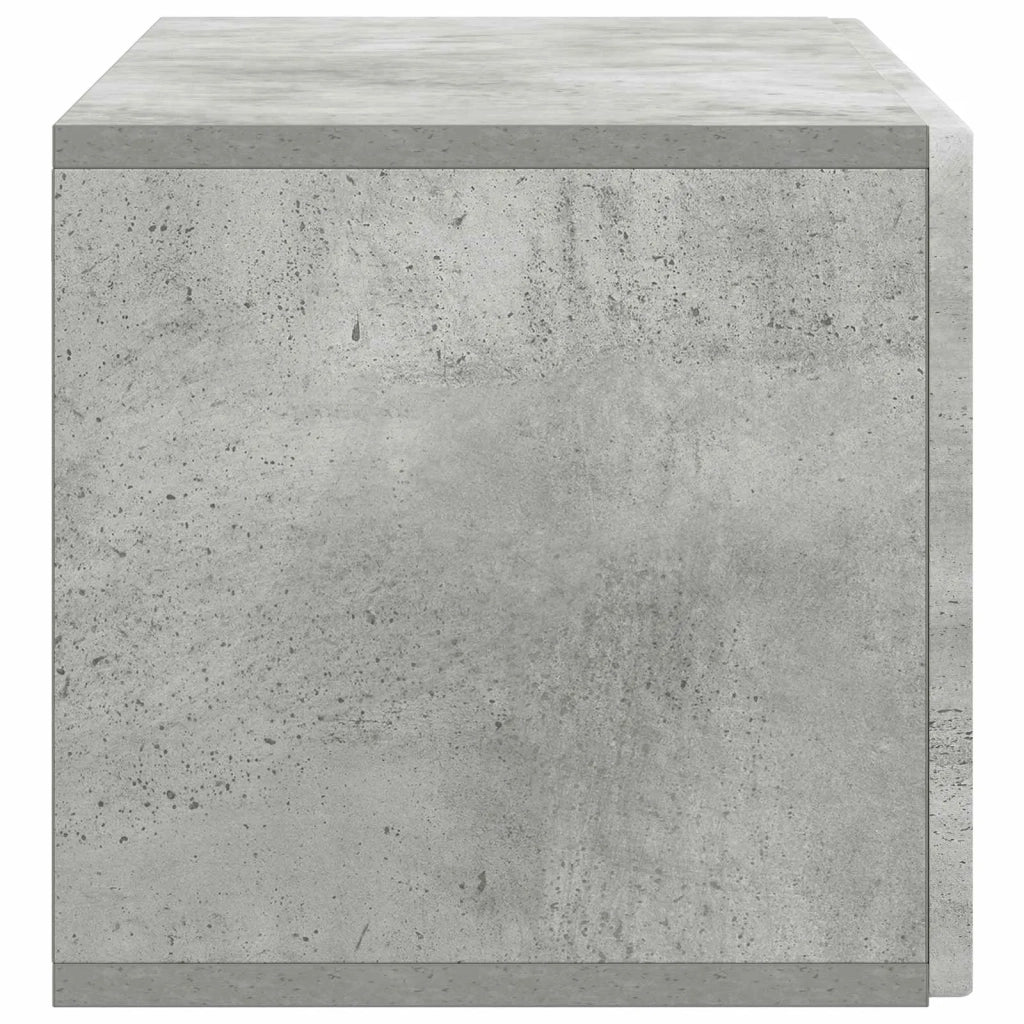 Mobile Porta TV da Muro Grigio Cemento 78,5 x 31 x 30 cm 898548