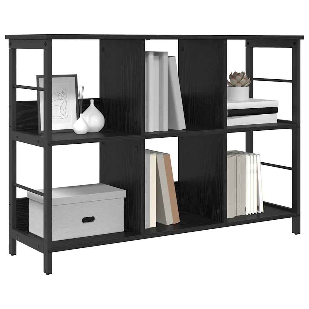 Libreria Rovere Nero 102 x 32 x 72,5 cm Legno multistrato 884012