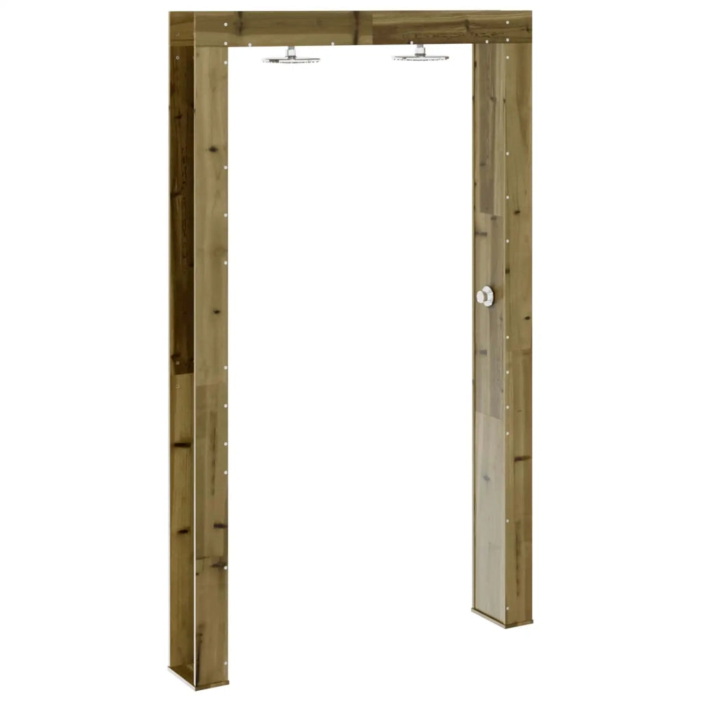 Doccia da esterno Naturale 137 x 23 x 226 cm 886343