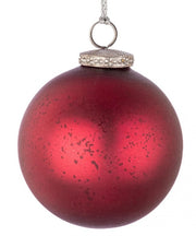 Sfera Elegantia Rosso D100mm (12 Pezzi)
