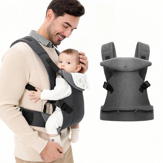 Porta-bambino Ergonomica per Neonati e Bambini da 3 a 36 Mesi, Borsa per Porta-bambino, Leggera e Adattabile, Sicura e Comoda