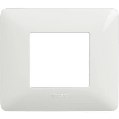 PLACCA MATIX 2 POSTI BIANCA