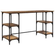 Scrivania | Tavolo da Ufficio Legno vecchio 140 x 50 x 75 cm Legno multistrato