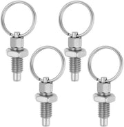 Viti M6x1 in Acciaio Inox - 37mm Lunghezza - 4mm Diametro - 4 Pezzi - Posizionamento Preciso - Viti di Bloccaggio