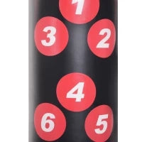 Sacco da Boxe da Terra, Sacco da Pugile per Adulti e Bambini, Fit Boxe Arti Marziali (50x50x165cm)