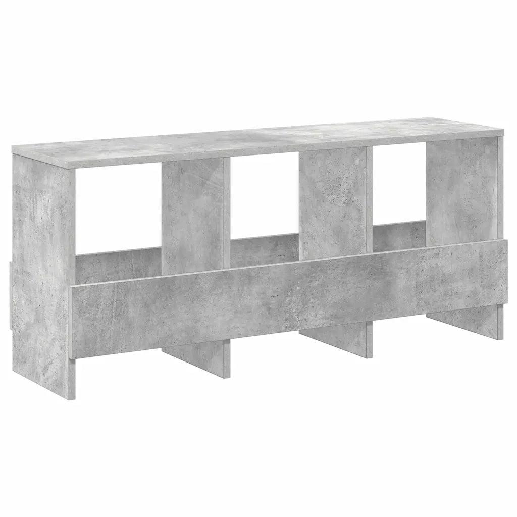 Scaffale per riviste Grigio cemento 102 x 30 x 45 cm CFW7502544