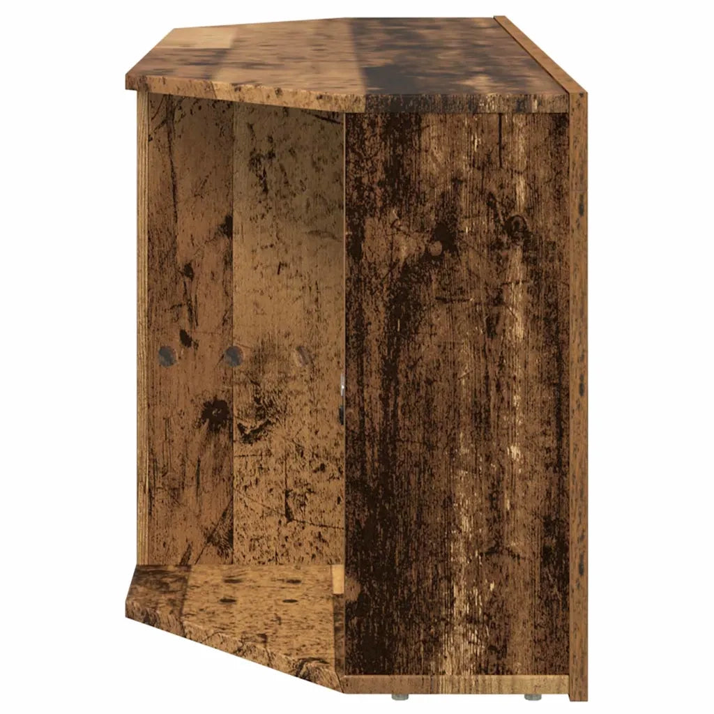 Mobile TV LED Angolare Legno vecchio 100 x 40 x 50 cm 889803