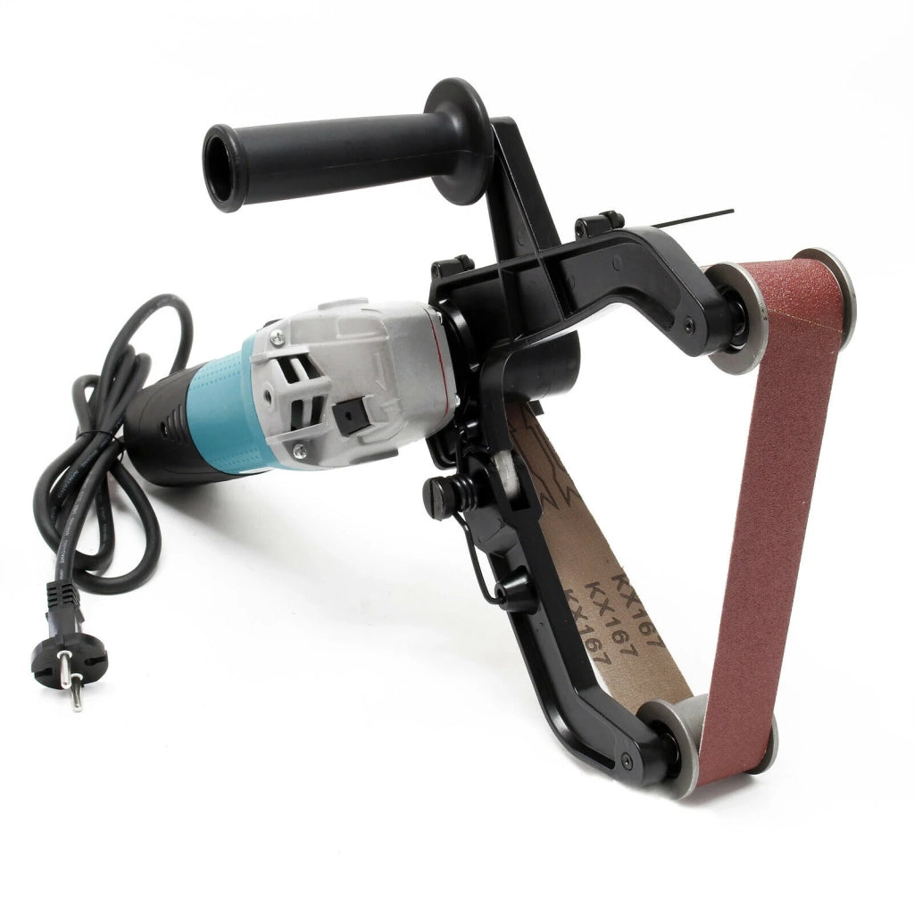 Levigatrice a nastro da 760 mm e 1300 watt per levigatura lucidatura satinatura e carteggiatura  nastro abrasivo 16_0000599