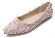 Pantofole a balletto senza lacci - Donna - Rosa - Taglia 41 EU - Pumps eleganti - Scarpe comode per dolly