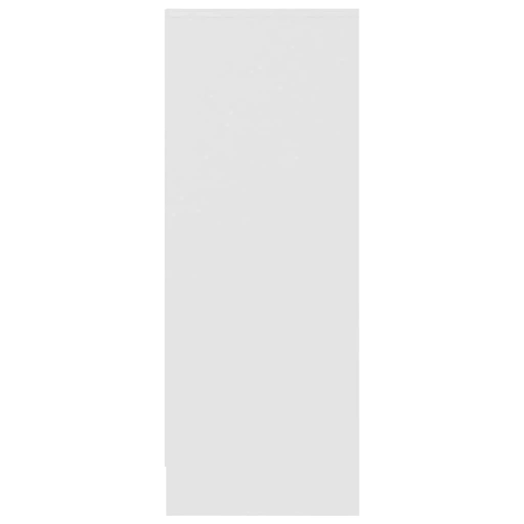 Scarpiera mobile contenitore per scarpe mobile per ingresso/corridoio/soggiorno 31,5 x 35 x 90 cm legno ingegnerizzato bianco 02_0021451