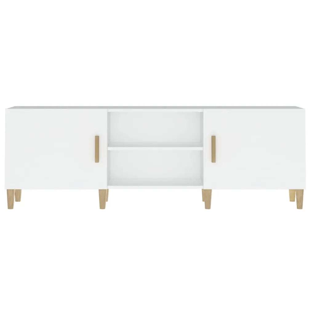 Mobile TV | Armadietto TV | Mobile Porta TV Bianco 150x30x50 cm in Legno Multistrato