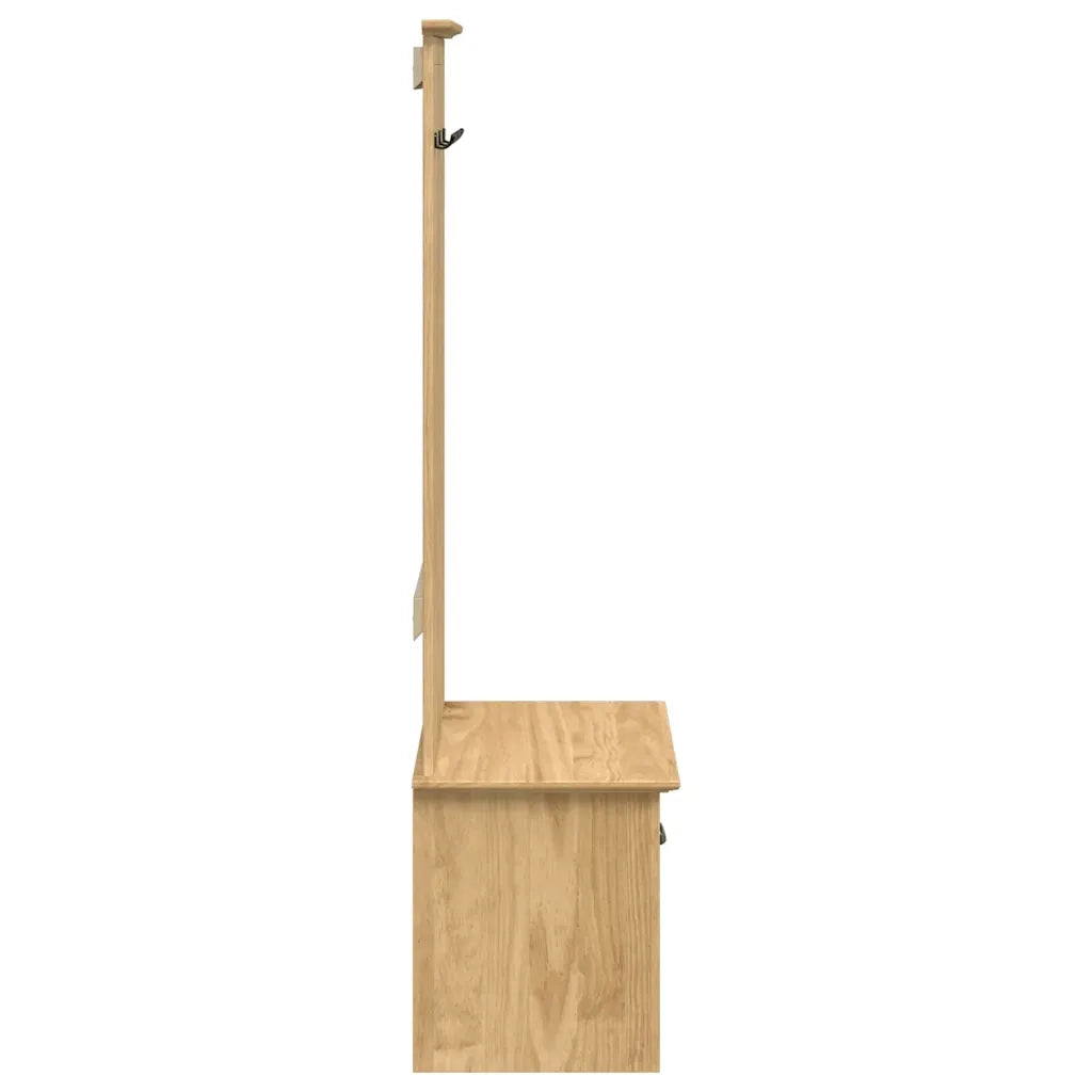 Armadio per corridoio BODO Marrone miele 50 x 40 x 156,7 cm 42023476