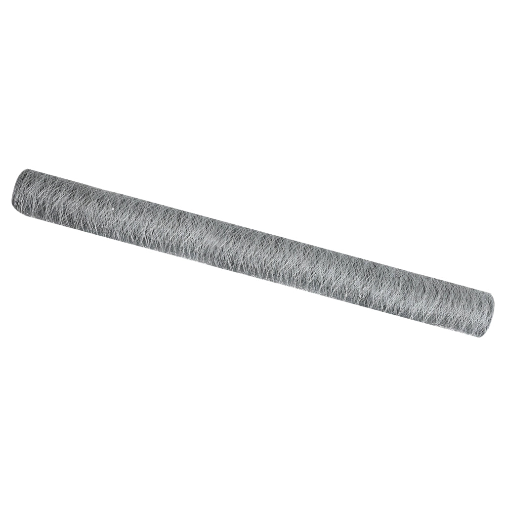 Recinzione Esagonale 1.6x25 m Acciaio Zincato