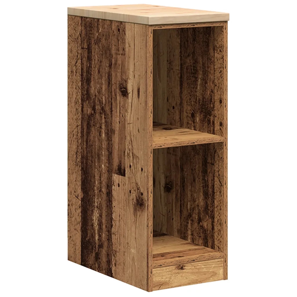 Armadietto per Garage in Legno Vecchio 30x51x85 cm 860533