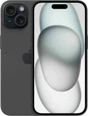 Apple iphone 15 128gb 6.1 black mtp03hn/a