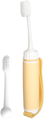 Spazzola Orale per Capelli - Manico Antiscivolo - Per Anziani - Spazzola Capelli per Capo - Problemi di Mano - Facile da Usare