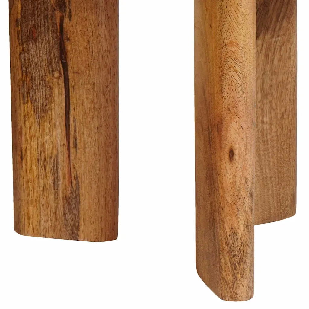 Tavoli da Caffè Nido 2 pcs Marrone Legno di mango massello